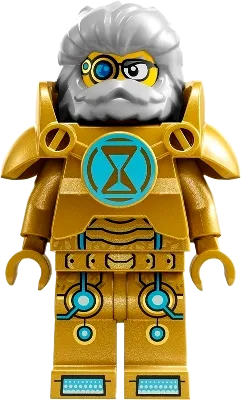 Mr. Oz - Gold Suit and Armor minifigure