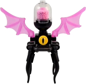 Grimspawn - Bright Pink Head minifigure