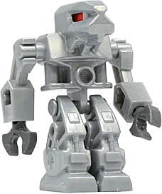 Devastator - Pearl Light Gray Torso, Red Eyes minifigure