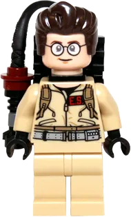 Dr. Egon Spengler - Plain Arms, Proton Pack minifigure