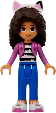 LEGO Gabby with Black Striped Top Minifigure