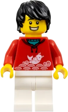 Lego® TLS102 minifigure city, everyone is awesome, red