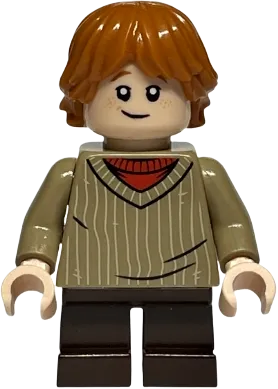 Ron Weasley - Dark Tan Sweater minifigure
