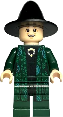 Professor Minerva McGonagall - Single Sided Head minifigure