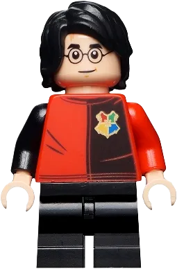 Harry Potter - Tournament Uniform Paneled Shirt, Detailed minifigure