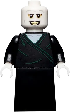 Lord Voldemort - White Head, Black Skirt, Smile with Teeth minifigure