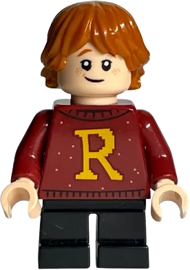Ron Weasley - Dark Red Sweater with Letter R minifigure