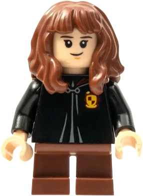 Hermione Granger - Black Torso Gryffindor Robe minifigure