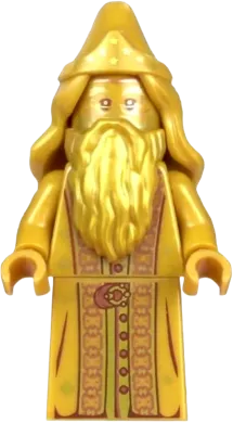 Albus Dumbledore - 20th Anniversary Pearl Gold minifigure