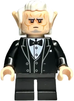 Ricbert - Black Tuxedo, White Hair minifigure