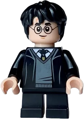 Harry Potter - Hogwarts Robe, Black Tie minifigure