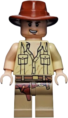 LEGO® iaj049 Indiana Jones - Chaqueta Marrón.. - ToyPro