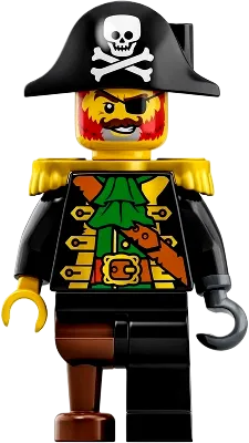 Captain Redbeard - LEGO Ideas minifigure