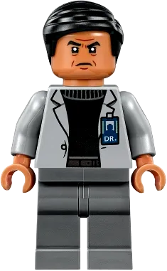 LEGO Jurassic World Dr. Alan Grant Medium Blue Shirt with Pockets with Blue  Buttons