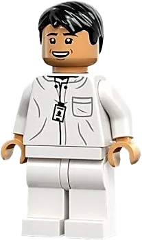 Dr. Henry Wu - White Lab Uniform minifigure