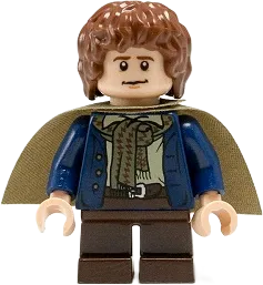 Peregrin Took - Pippin, Olive Green Cape minifigure