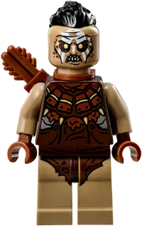 Hunter Orc - Top Knot and Quiver minifigure