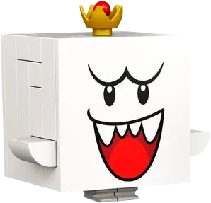 King Boo - Red Tongue minifigure