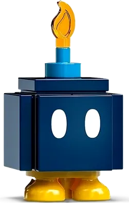 Bob-omb - Scanner Code with Lavender Lines minifigure