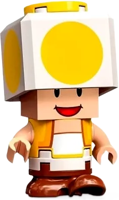 Yellow Toad minifigure