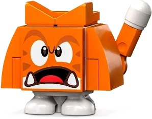 Cat Goomba - Angry, Open Mouth minifigure