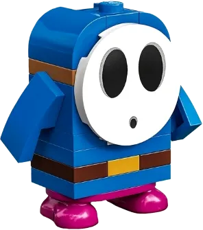 Blue Shy Guy - Super Mario, Series 5 (Character Only) minifigure