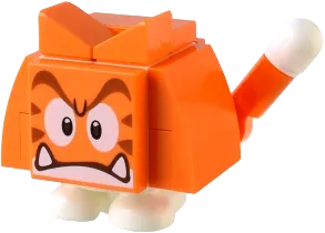 Cat Goomba - Angry, Closed Mouth, Super Mario, Series 6 (Character Only) minifigure