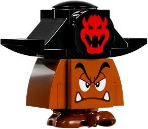 Pirate Goomba - Angry, Eyelids minifigure