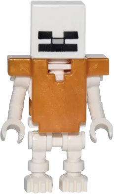 Skeleton - Minecraft, Pearl Gold Armor minifigure
