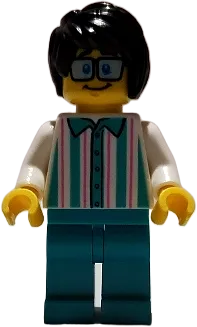 Lee - Panda Store Owner minifigure