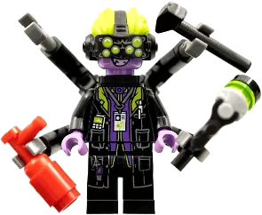 Syntax - Hammer, Poison Rifle, Fire Extinguisher minifigure