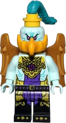The Golden-Winged Eagle - Pearl Gold Wings minifigure