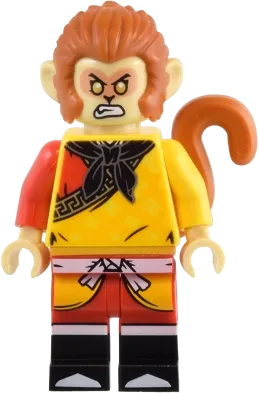 Monkey King - Yellow Robe, Black Bandana minifigure