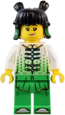 LEGO Monkie Kid Mei White Robe Top Minifig mk141 SetDB LEGO Monkie Kid Mei White Robe Top Minifig mk141 SetDB