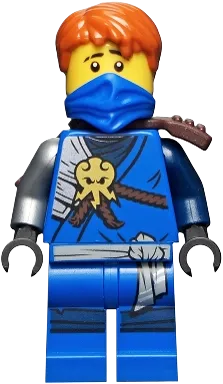 Jay - Honor Robe, Day of the Departed, Hair, Blue Mask minifigure