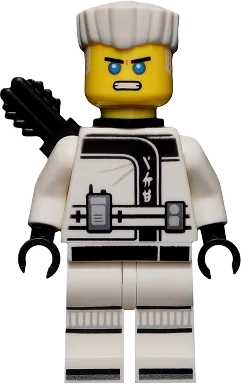 Zane - The LEGO Ninjago Movie, Hair, Quiver minifigure