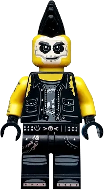 LEGO Ninjago Minifigure - Eyezor / Thug, mohawk, tattoo