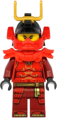 Samurai X - Nya, Legacy, Red Shoulder Pads minifigure