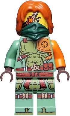 LEGO NINJAGO Ronin Legacy Dark Green Bandana