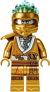 Zane - Golden Ninja, Legacy, Shoulder Armor, Energy Effect Wrap minifigure