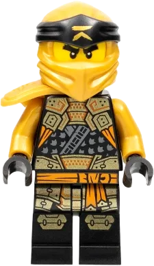 Cole - Golden Ninja, Crystalized minifigure