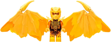 Cole - Golden Dragon minifigure