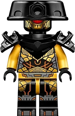 Imperium Guard Commander - Black Head minifigure