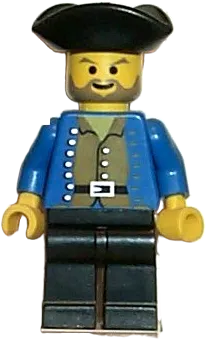 Pirate Shirt with Knife and Black Legs, pi078 – United Brick Co.