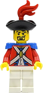 Imperial Soldier II - Officer with Red Plume minifigure