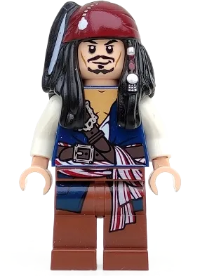 Lego captain jack online sparrow minifigure