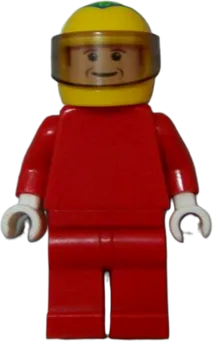 LEGO F1 Ferrari R. Barrichello with Helmet Printed