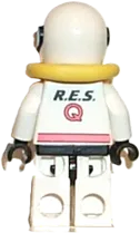 Res-Q 1 - Helmet, Life Jacket minifigure