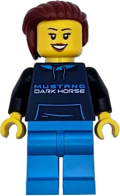 Ford Mustang Dark Horse Driver minifigure