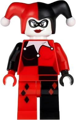Harley Quinn - Black and Red Hands minifigure
